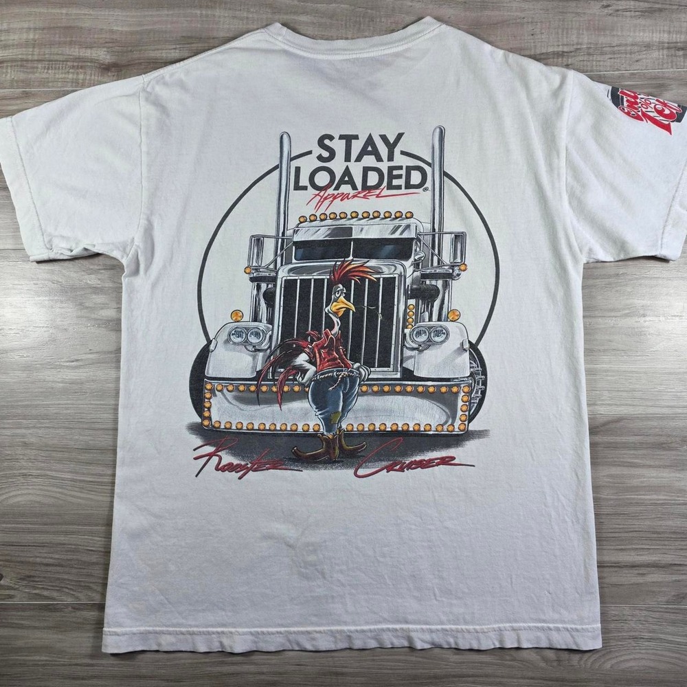 Stay Loaded Trucking Graphic Tee Shirt